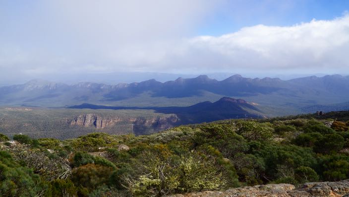 South Australia Grampians Halls Gap Mount William