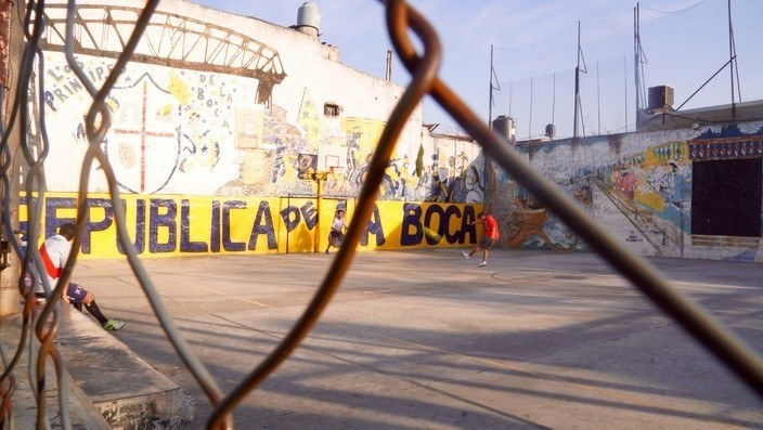 Buenos Aires La Boca Fußball