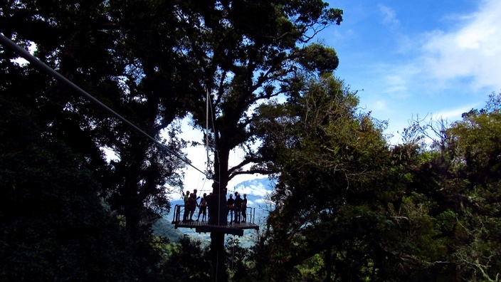 Zip-Lining Boquete, Panama