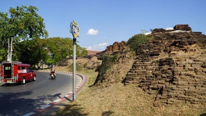 Chiang Mai Street Wall