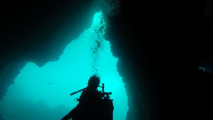 Scubadiving Koh Lanta cave