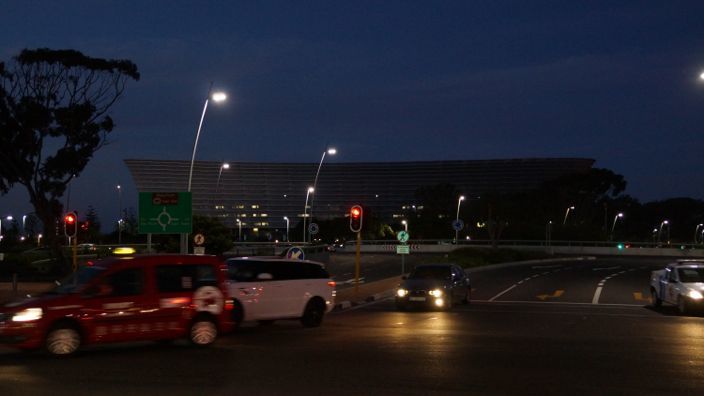 Cape Town Stadium Night