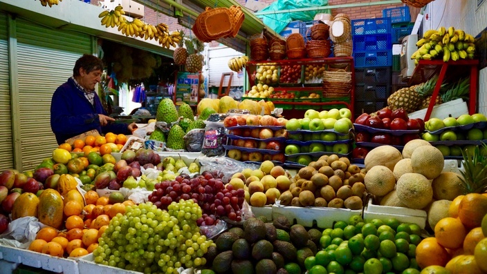 Bogotá Mercado Palo Quemao