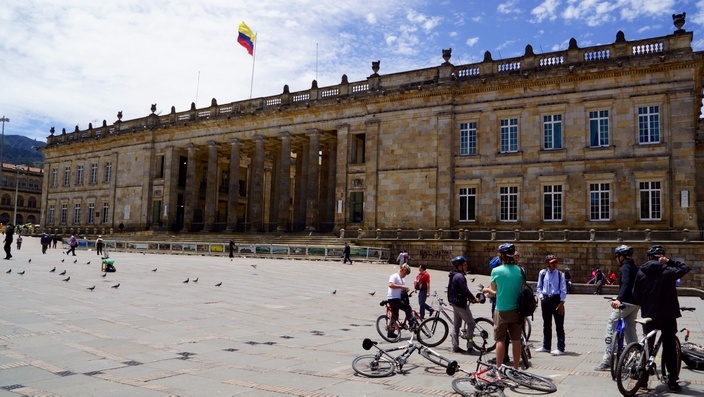 Bogotá, Plaza Bolívar