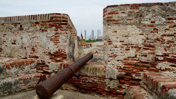 Cartagena Castillo San Felipe, Kolumbien