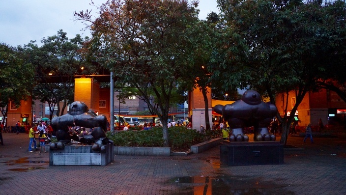 Botero Figuren, Medellín