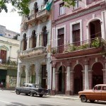 Hausfassade in Havanna, Kuba