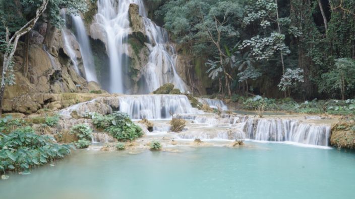 Kuangsi Waterfall Luang Prabang