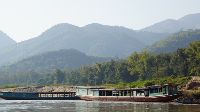 Laos Mekong Slowboat