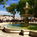 Lissabon Brunnen