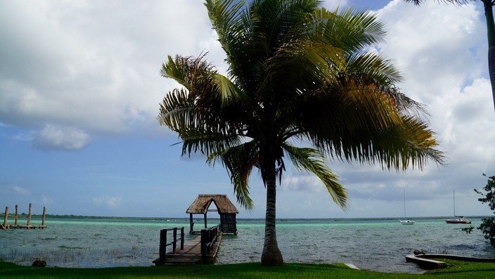 Bacalar, See, Mexiko