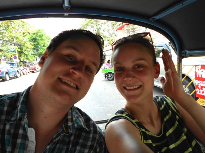 Mona und Patrick in Bangkok