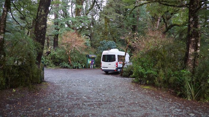 Neuseeland Camping DOC Lake Gunn