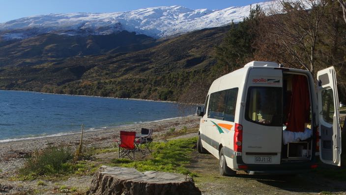 Neuseeland Wild Campen Apollo Campervan